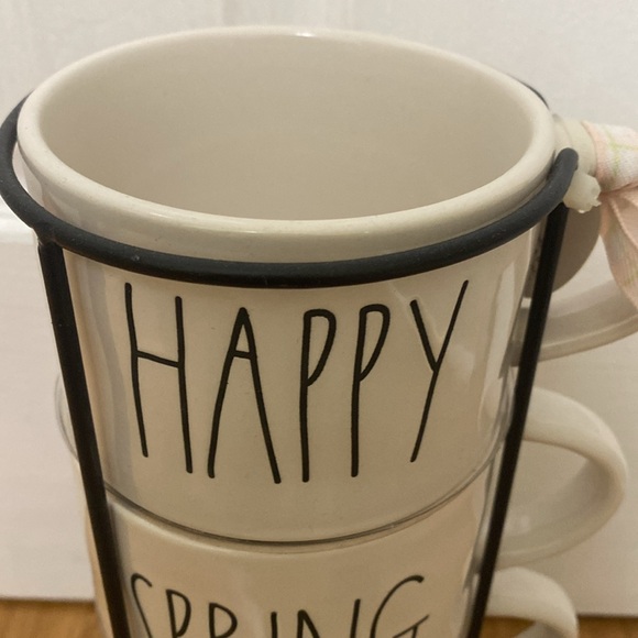 New Rae Dunn Mugs Stack Set - Picture 2 of 3